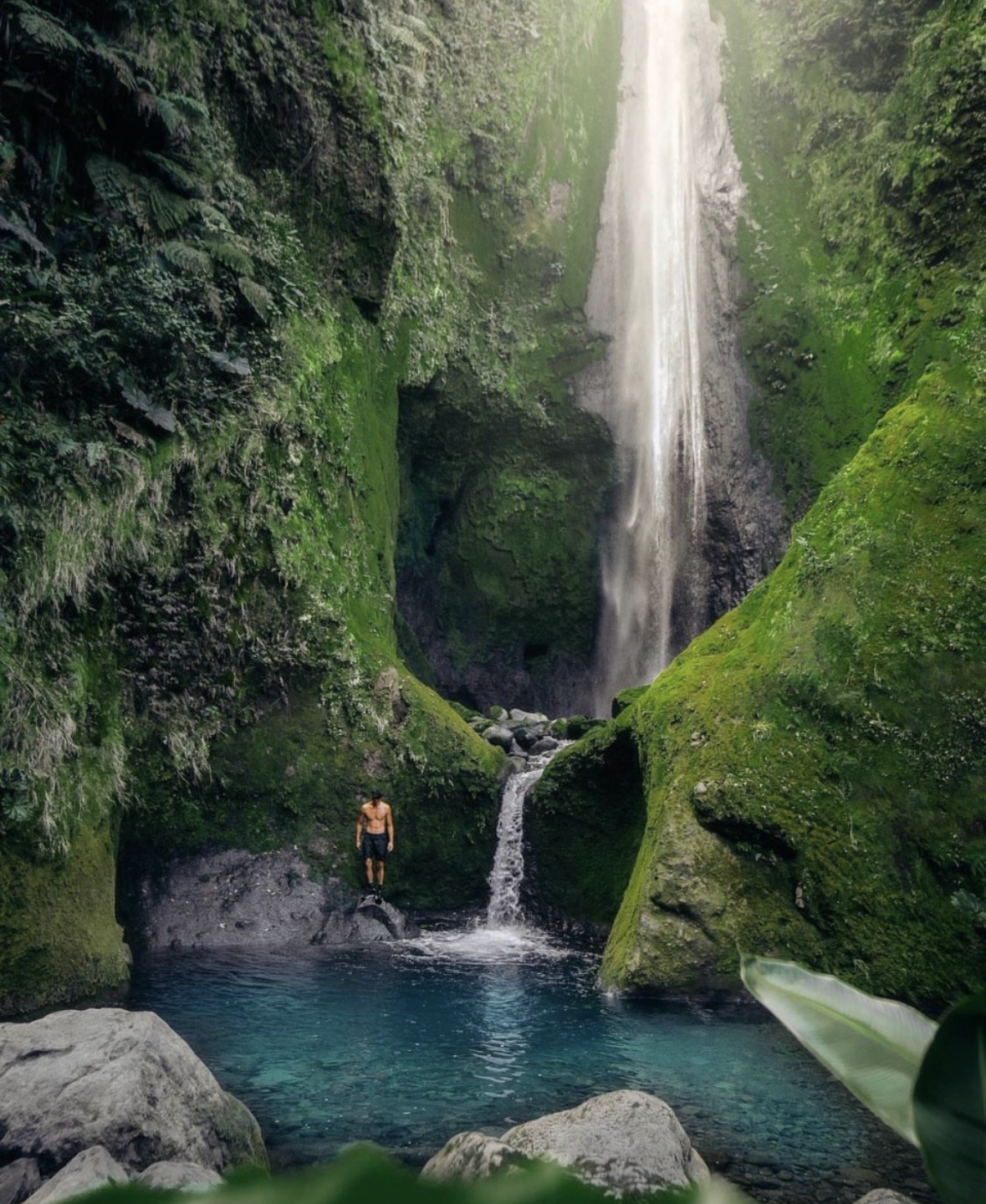 Catarata vuelta cañón